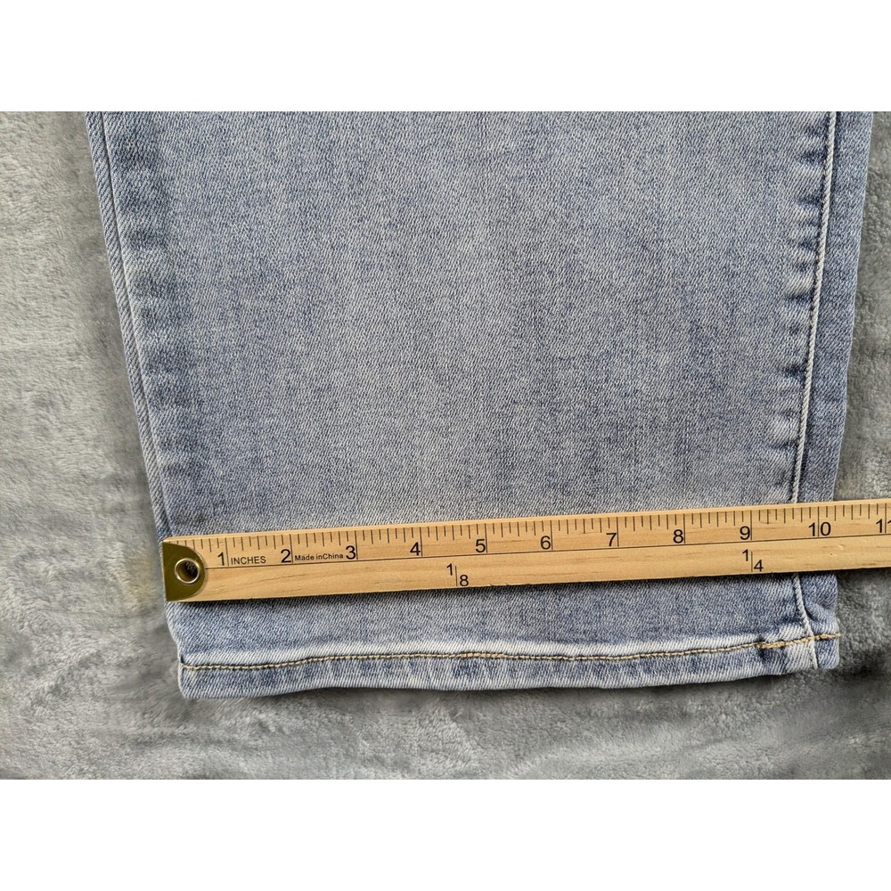 Judy Blue Jeans Womens 18W Blue High Waist Straight Fit Light Wash Stretch - Picture 7 of 15